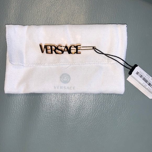 Versace Accessories - Versace Logo Barrette